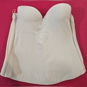David's Bridal Dominique Molded Seamless Longline Bra 36A